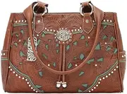[American West] Lady Lace Multi Compartment Shoulder Bag