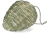 Fake Wasp Nest | Waterproof Wasp Decoy | Woven Bee Hive, Hangable Decoration for Farm Orchard Garden Backyard Porch Patio