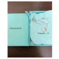 在飛比找蝦皮購物優惠-Tiffany 雙心純銀項鍊 蒂芬尼