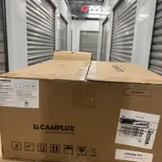 Camplux Portable 2 Burners Gas Plancha Grill Garden BBQ Griddle 4.0kW (GP102S)