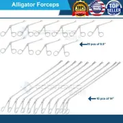 20pcs Alligator Forceps 14'' , 6.5" Serrated Stainless /Steel
