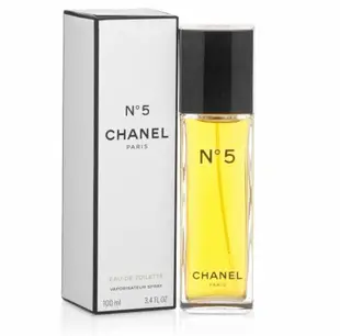 CHANEL NO.5 香奈兒五號女性淡香水 100ml/1瓶-新品正貨