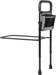Bed Rails for Elderly Adults Safety,Adjustable Bed Assist Rail Bed Cane with Non