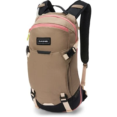 Dakine Drafter 10L Bike Women's Backpack w/ 3L Hydration, Pinebark Brown New