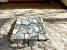 24" Wild Agate Stone Coffee Table Handmade Gemstone Countertops Home Decors