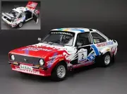 Model Car Scale 1:18 SunStar Ford Escort Rs 1800 Rally Killarney 2019 Of