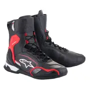 Superfaster Shoes Black Bright Red White