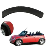 For Mini Cooper 2002-2008 Wheel Arch Trim Fender Flare Wheel Eyebrow Upper Fender Protector Lip Arch Extenders Scratch Proof Left Rear