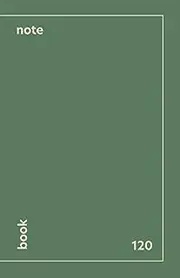 Solid Color Essential Notebook - College Ruled 120 Pages (100 Lined + 20 Blank), Off-White Paper, Travel Journal Notepad, Green: Color: Upstate Trail Green