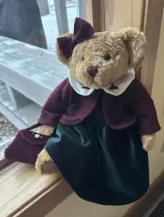 LADY EDWINA With Bag Vintage Russ Collection Edition Plush Teddy Bear 44761
