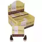 Vijayshree Golden Nag Vanilla Masala Dhoop Cone Pack of 12 Pack X 10 Cones Each