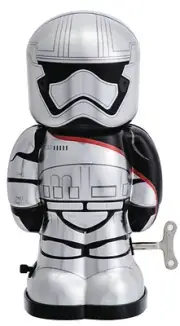 Star Wars VII Force Awakens First Order Captain Phasma Tin Wind-Up Schylling