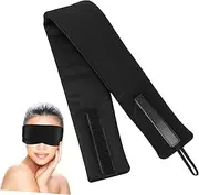 SOPOTUTU Ergonomic Sleep Mask for Men Women Blackout Warm Cool Touch Adjustable Light Blocking Eye Mask