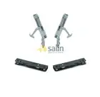 ILVE 900MM OVEN DOOR HINGE SET+SUPPORTS FOR DOUBLE GLASS 1997-2004 A/028/41KIT