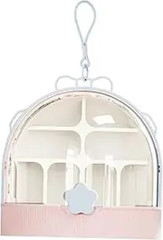 Small Animal Silk Vertery Reproduction Box Nesting Incubator Observation Cabin Swimming Box, Pink
