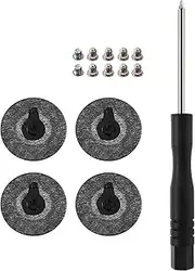 SING F LTD 4pcs Replacement Laptop Rubber Feet Wear-Resistant Anti-Slip Bottom Case Feet Compatible with Mac-Book Pro Retina A1398 A1425 A1502 with Screwdriver and Screws