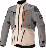 Alpinestars AMT-10R, textile jacket Dryster , color: Light-Grey/Beige/Orange , size: L