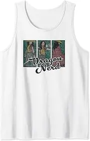 [Disney] Raya And The Last Dragon Raya Dragon Nerd Panels Tank Top