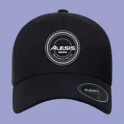 Alesis Drums Logo Black Hat Twill Hat Baseball Cap Size S/M & L/XL