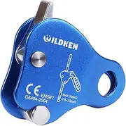 Climbing Ascender Fall Protection Belay Device Climbing Rope Grip Clamp for Rock Climbing Mountaineering Tree Arborist Expedition Caving Rescue Aerial Work