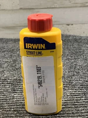 Irwin Strait-Line 8 oz. Permanent Marking Chalk Red