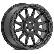 17x8 Valor Offroad V09 Brushed Charcoal UTV Wheel 4x156 (40mm)