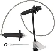 Brilluxa Clutch Master Slave Cylinder Assembly, Compatible with 2500 3500 1994-1997, Hydraulic Clutch Cylinder, Clutch Release System 52087601 Replacement