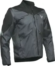 Thor Terrain S25, textile jacket waterproof , color: Dark Grey/Black , size: M