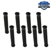Black Spark Plug Wire Boots Heat Shield Protector Sleeve For SBC BBC 350 1200°