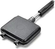 Non-Stick Portable Toasted Sandwich Toastie Maker Make Sandwich Waffle Dessert Steak Meat Egg Toast for Induction Cooker/Gas Cooker