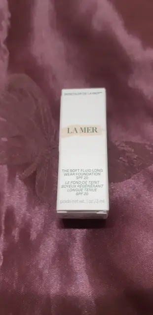 LA MER 海洋拉娜 潤澤無瑕持妝粉底液3ml色號120到2024.01（現貨1個）