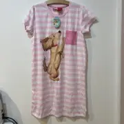PETER ALEXANDER Dachshund Penny Pink Sleep Tee Nightie $49.95 JNR Size 14