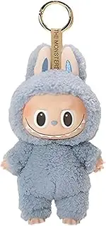STOAT Labubu Doll, Labubu Key Ring, Labubu Plush Doll, Gifts for Boys and Girls, Labubu Plush Pendant, Labubu Plush Doll, Pendant Cute Toy, Birthday Gift, blue