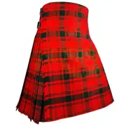Scottish Handmade Traditional MacQuarrie Modern Tartan Kilt For Men Custom Kilts