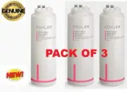 3 PACK NEW KOHLER Aquifer Refine Carbon block CTO replacement filter K-21372-NA