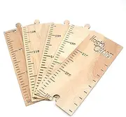 Wooden Growth Height Chart, 60-210cm Spliceable Modern Simple Children’s Height Ruler, Household Height Measurement Ruler for Child Growth Record