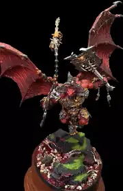 Chaos Daemons Daemons Of Khorne Bloodthirster Warhammer 40K Painted Gallery Army