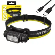 Nitecore NU50 High Capacity USB-C rechargeable Headlamp- 1400 Lumens w/ Eco-Sens
