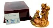Fontanini Christmas Nativity Ornament Celluloid Figurine Italy 1987 Vintage