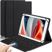 BT Keyboard Universal 9-inch to 11 inch Tablet Keyboard Protective case BT Keyboard+Leather case Black Keyboard+Leather case Version