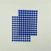 100pairs 10/15/20/25mm Self Adhesive Dots Transparent Fastener Tape Strong Glue Sticker Round Coins Hook Loop (Color : Blue, Size : 20mm)