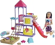 Barbie Skipper Babysitters, Inc. Climb 'n Explore Playground Dolls and Playset