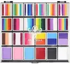 Anka Bella Face Paint Palette, 24 Bright Colors, Washable