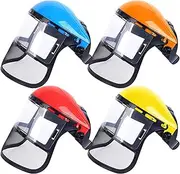 Lawn Mowing Face Cover - Breathable Mesh Type Protective Face Shield, Steel Wire Clear Vision Face Cover | Head Cover for Construction, Forestry Work