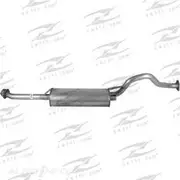 Redback Mufflers Bolt-On to suit Mitsubishi Nh Nj Nk Pajero RM 4Dr Wagon LWB 3.0L V6 Mpi Pet Coil Susp 4WD 5 91 92 93 94 95 96 8 97 - M7973