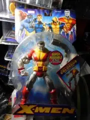 X-MEN TOYBIZ 2006 SUPER STRENGTH COLOSSUS WITH BENDY I-BEAM VHTF WITH 34 POA HOT