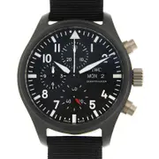 IWC Pilot's Watch Chronograph Top Gun Ceramic Black Dial IW389101