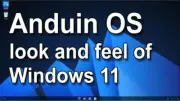 Anduin OS The Look and Feel of Windows 11 on Linux on a 8gb USB Drive