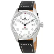 Original Alpina Startimer Pilot Automatic White Dial Men's Watch AL-525S3S6