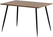 Dining Table 4 Seater Kitchen Cafe Wooden Table Rectangular 120CM Modern Furniture